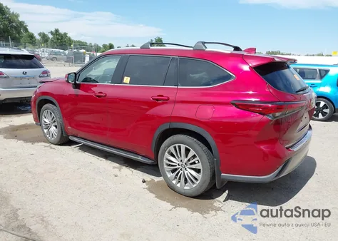 2022 Toyota Highlander Hybrid Platinum z USA, uszkodzony, nr VIN 5TDEBRCHXNS083981